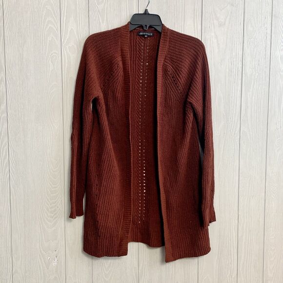 Love Ellie Rust Brown Orange Sweater Size Small NWOT - Picture 1 of 3